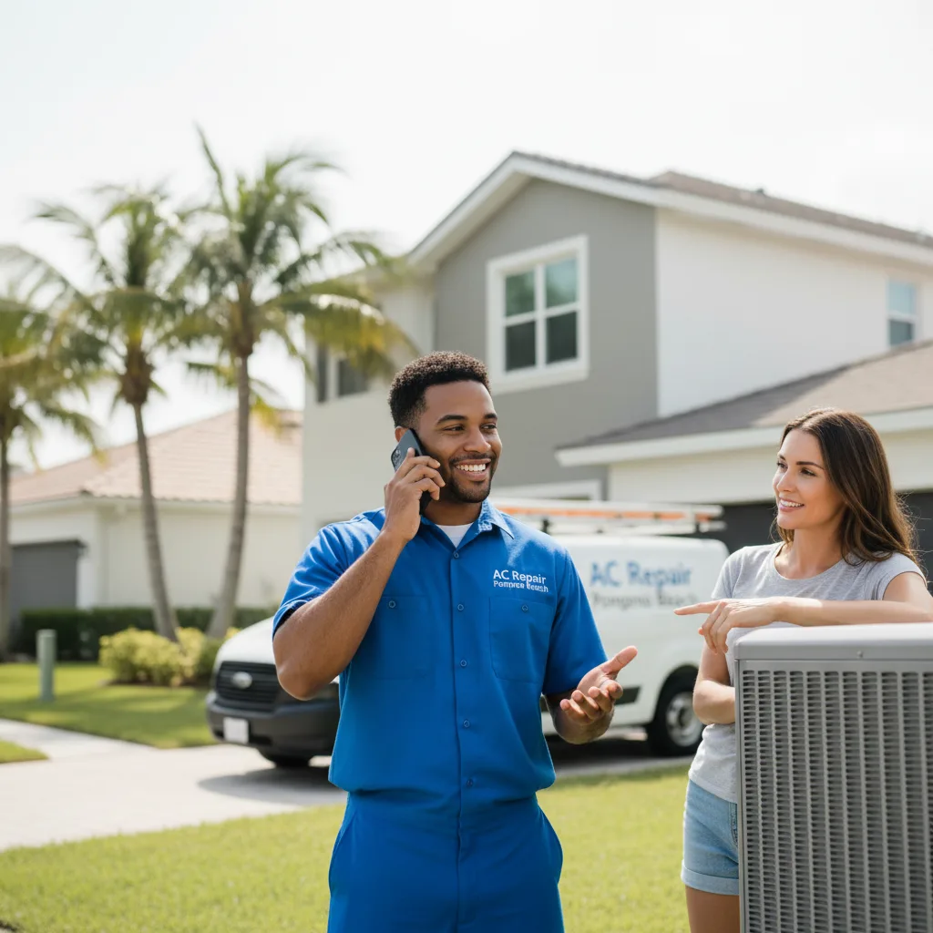 AC Repair Pompano Beach customer support in Creswell